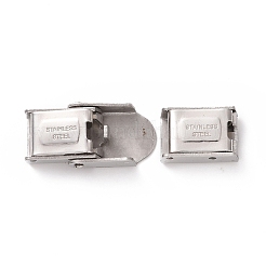 Fermagli per cinturini per orologi in acciaio inossidabile 201 anti-ossidazione&nbsp;STAS-P221-22A-P