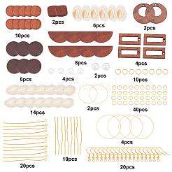 Kits de fabrication de boucles d'oreilles bricolage&nbsp;DIY-SC0014-16G