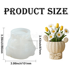 Moldes de silicona para tazas de velas de aromaterapia con forma de cactus&nbsp;ST-CJ0043-077