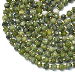 Natürliche chinesische Jade Perlen Stränge&nbsp;G-K389-E22-01