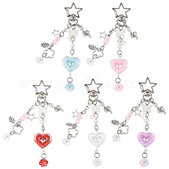 Decorazioni pendenti in lega&nbsp;HJEW-YW00436-01