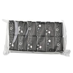 12 boîte cadeau à bijoux en carton imprimé d'étoiles&nbsp;CON-FS0001-25