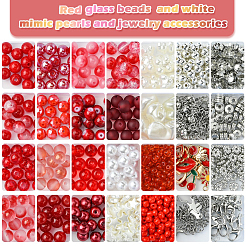 DIY-Schmuckherstellungssets aus Emaille-Legierung&nbsp;DIY-FS0007-51