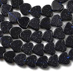 Sintetici blu Goldstone fili di perline&nbsp;G-A272-A01-A01-13A