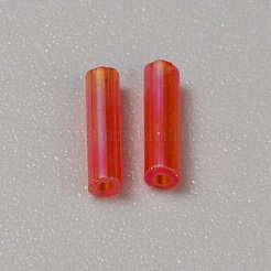 300 Stück transparente runde Signalhornperlen aus Glas&nbsp;GLAA-WH0015-74F
