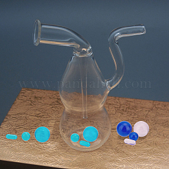 4 set di perline di vetro di 4 colori&nbsp;GLAA-GF0001-13