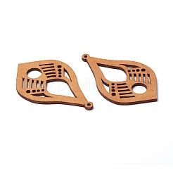 Grands pendentifs en bois&nbsp;WOOD-WH0100-27
