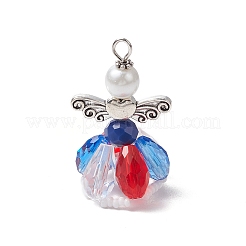 3 pz 3 stili pendenti di perle di vetro&nbsp;PALLOY-MZ00619