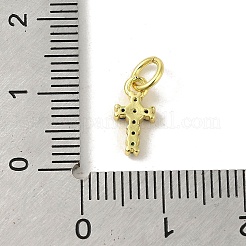 Adornos de latón micropavé de circonia cúbica&nbsp;KK-M283-20H-02