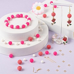 Set di gioielli fai da te che creano kit per san valentino&nbsp;DIY-LS0001-83