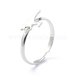 Einstellbare Ringe aus Legierung&nbsp;RJEW-D001-05P