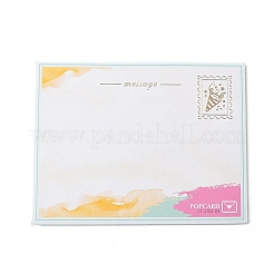 Pop-up-Grußkarten aus Papier mit 3D-Blumenmotiv&nbsp;AJEW-L102-01D
