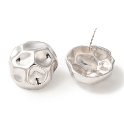 Ohrstecker aus Messing mit Zahnstangenbeschichtung&nbsp;EJEW-B062-19P
