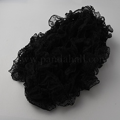 Ruban de dentelle plissée en polyester&nbsp;DIY-WH0308-459B