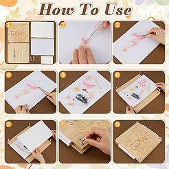 Werkzeugsätze für Bambusblumenpressen&nbsp;DIY-PB0001-09