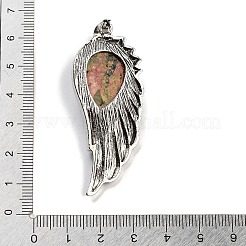 Natur unakite große Anhänger&nbsp;G-G112-02AS-12