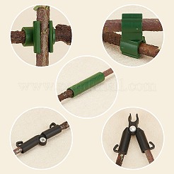 PP-Pflanzenfixierer & Schnallenklammern & Pflanzendrehklammern & beschichtete Pflanzenstäbe & A-Typ-Verbindungsstück & Verbinder&nbsp;DIY-NB0004-93