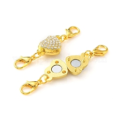 Lega strass di cristallo fermagli magnetici&nbsp;ALRI-YW0001-10G