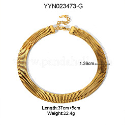 304 Edelstahl-Kettenarmbänder & Halsketten-Sets für Damen&nbsp;PX5529-1