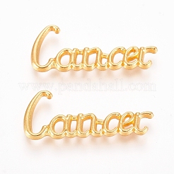 Vergoldete Legierung Cabochons&nbsp;PALLOY-WH0068-08G