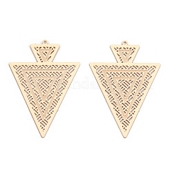 Crémaillère en laiton placage pendentifs en filigrane&nbsp;LS-KKC-T001-63KC
