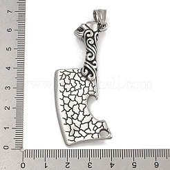 Grands pendentifs en acier inoxydable 304&nbsp;STAS-D110-01AS
