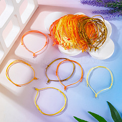 60 Stück 6 Farben Nylonschnur zum Basteln von Armbändern&nbsp;BJEW-TA00669