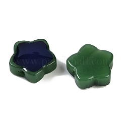 Perline di vetro bicolore&nbsp;GLAA-Z007-06C