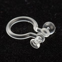 Ohrclips zum Aufstecken aus Kunststoff&nbsp;KY-P001-10B