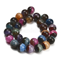 Chapelets de perles d'agate naturelle&nbsp;GG-L001-L02-03C