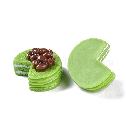 Cabochon decodensati in resina opaca imitazione cibo&nbsp;CRES-I032-02F