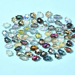 70pcs 14 Farben galvanisieren Glasperlen&nbsp;EGLA-FS0001-47