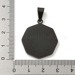 Pendentifs en acier inoxydable 304&nbsp;STAS-C102-12EB