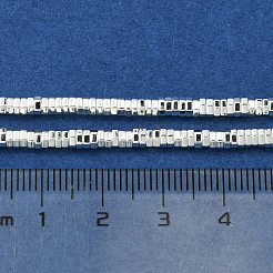 Fili di perline di ematite sintetica non magnetica elettrolitica&nbsp;G-I360-S01-04