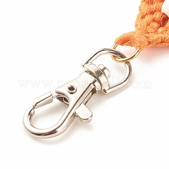 Porte-clés pompon en polycoton (coton polyester)&nbsp;KEYC-JKC00315