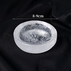 Ciotole decorative rotonde in cristallo di quarzo naturale&nbsp;PW-WG16F71-01