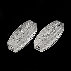 Transparentem Acryl europäischen Perlen&nbsp;TACR-G048-10