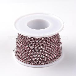 Chaînes en laiton avec strass&nbsp;CHC-R125-S6-18S