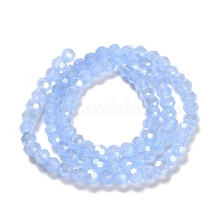FilI di perline in vetro placcato&nbsp;EGLA-A035-J4mm-A03