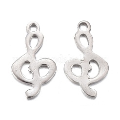 Anlaufgeschützte Charms aus Edelstahl 201&nbsp;STAS-F255-042P