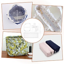 Benutzerdefinierte Acryl-Vorlagen-Lineale&nbsp;DIY-PH0023-94