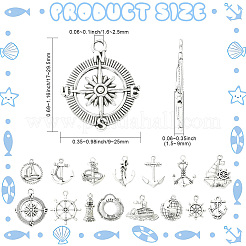 Pendente in lega stile tibetano&nbsp;FIND-CJZ0001-006