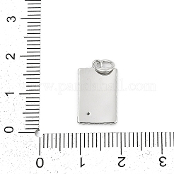 Pendentifs avec zircon cubiques à micro-pavés en laiton&nbsp;KK-G522-26P