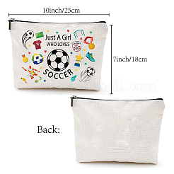 Aufbewahrungstaschen aus Polycotton-Canvas&nbsp;ABAG-WH0029-065