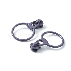Reißverschluss aus Aluminium&nbsp;PALLOY-WH0079-16P-RS