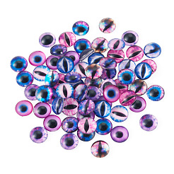 70pcs 2 Arten Glascabochons&nbsp;GLAA-TADJ0001-18A
