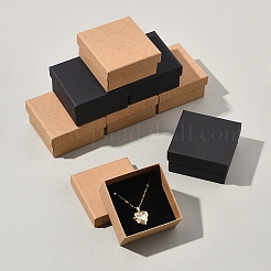 12 Stück 2 Farben Karton Papier Schmuck Set Boxen&nbsp;CBOX-FS0001-01