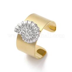 Offene Manschettenringe aus Edelstahl 304&nbsp;RJEW-K258-08GP-10