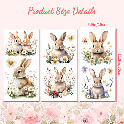3 foglio 3 stili adesivi decorativi impermeabili in pvc&nbsp;DIY-WH0404-619