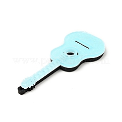 Forme de guitare acrylique gros pendentifs&nbsp;MACR-E002-02A